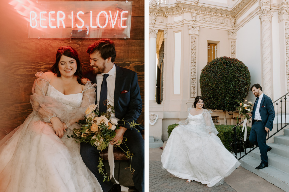 Amaya and Peter getting married