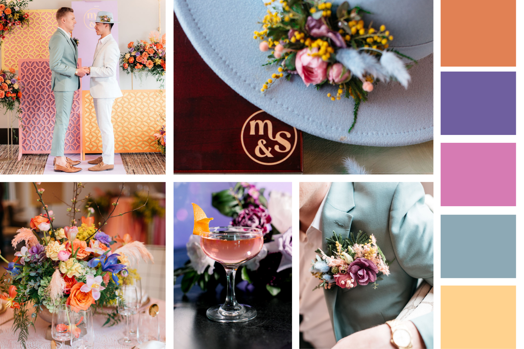 Bright colors and very peri