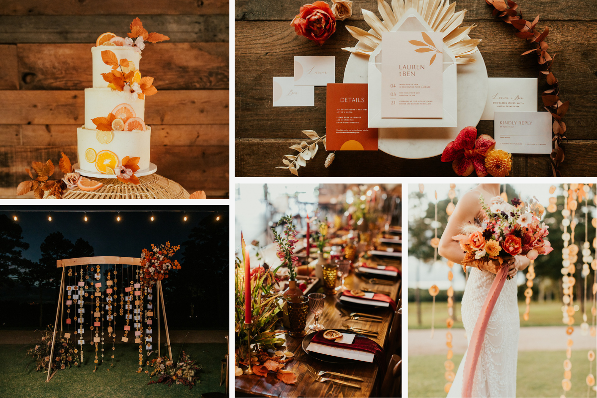 Collage of fall photos