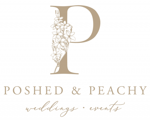 Poshed & Peachy Logo