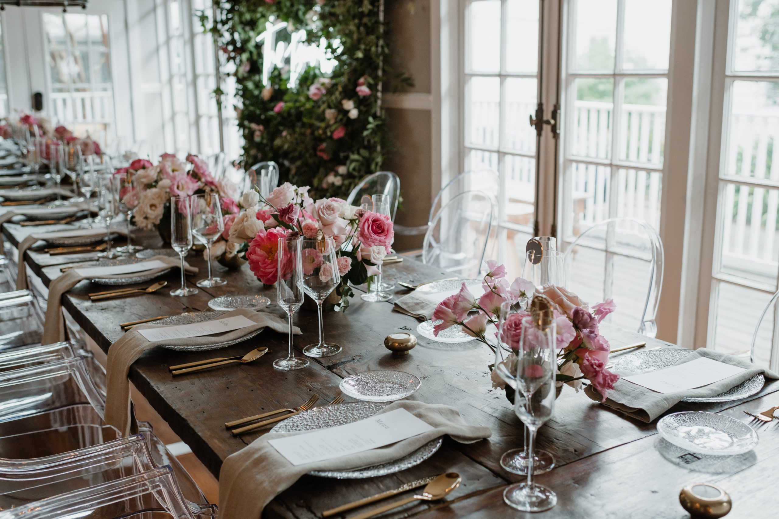Pink Tablescape