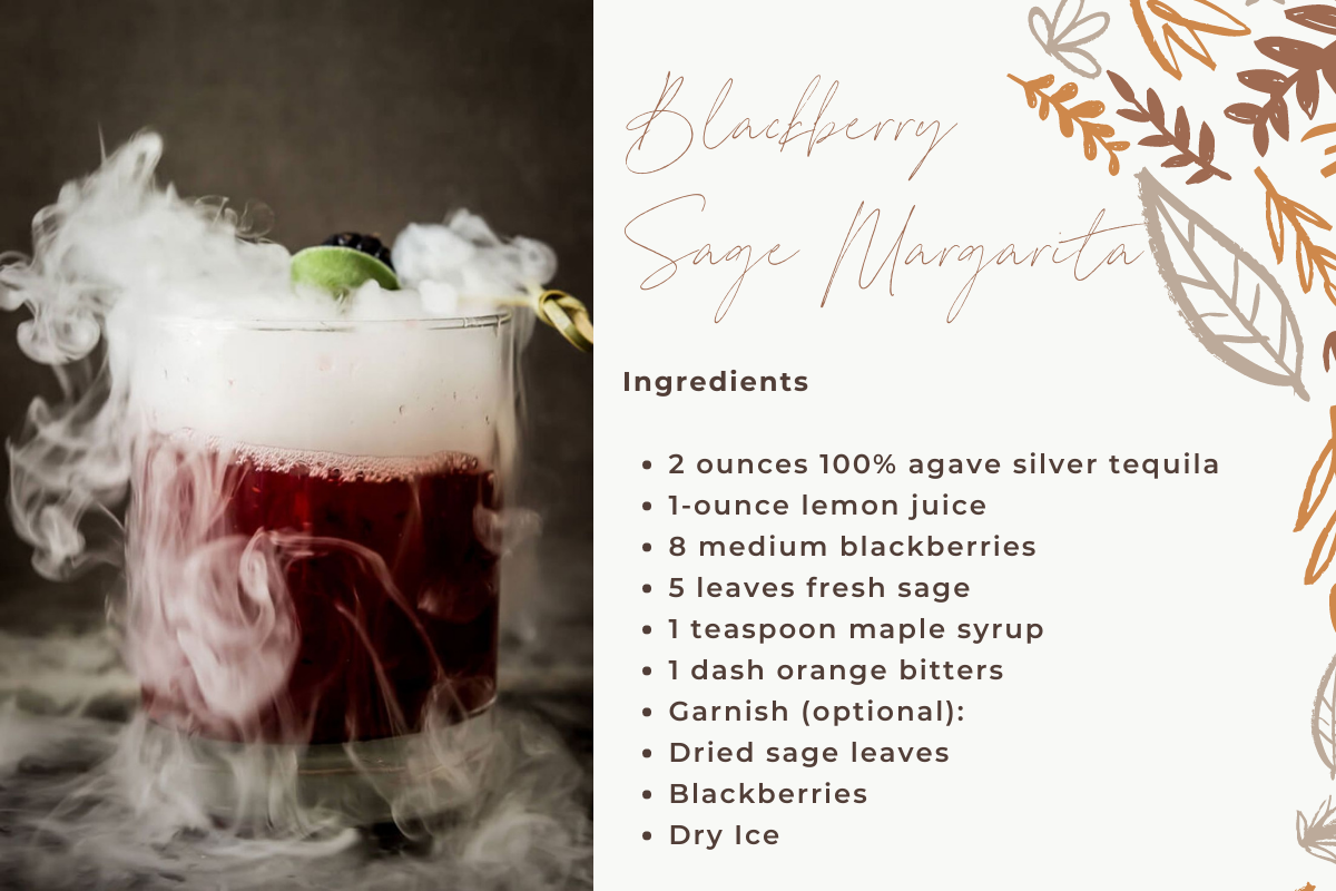 Blackberry Sage Margarita