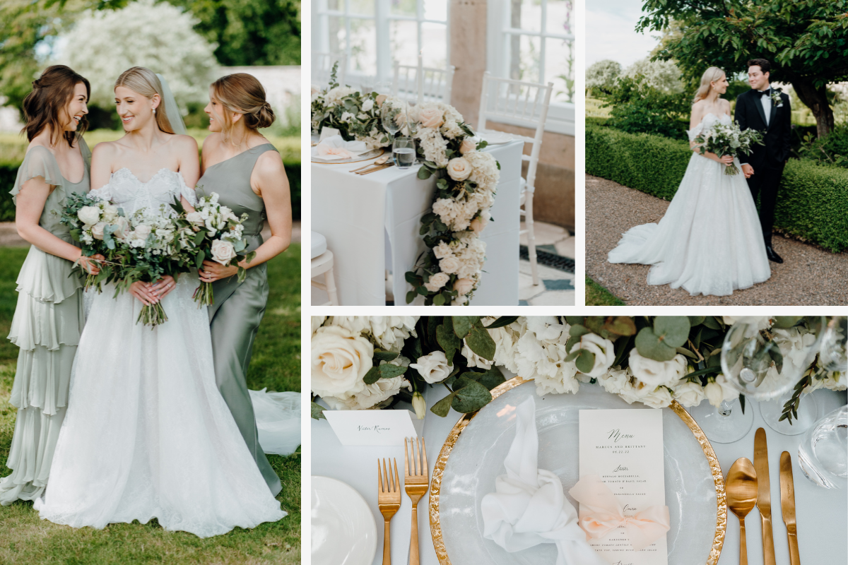 Sage wedding and florals