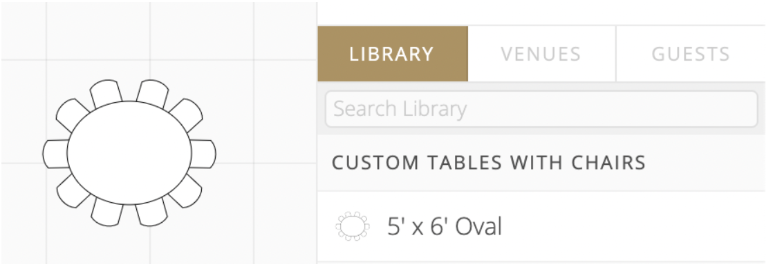 Table settings layout