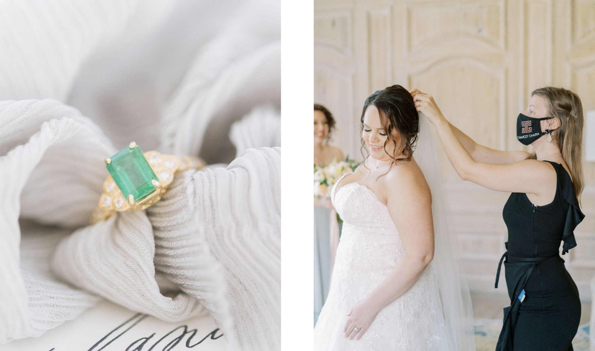 Skylar Caitlin with a bride