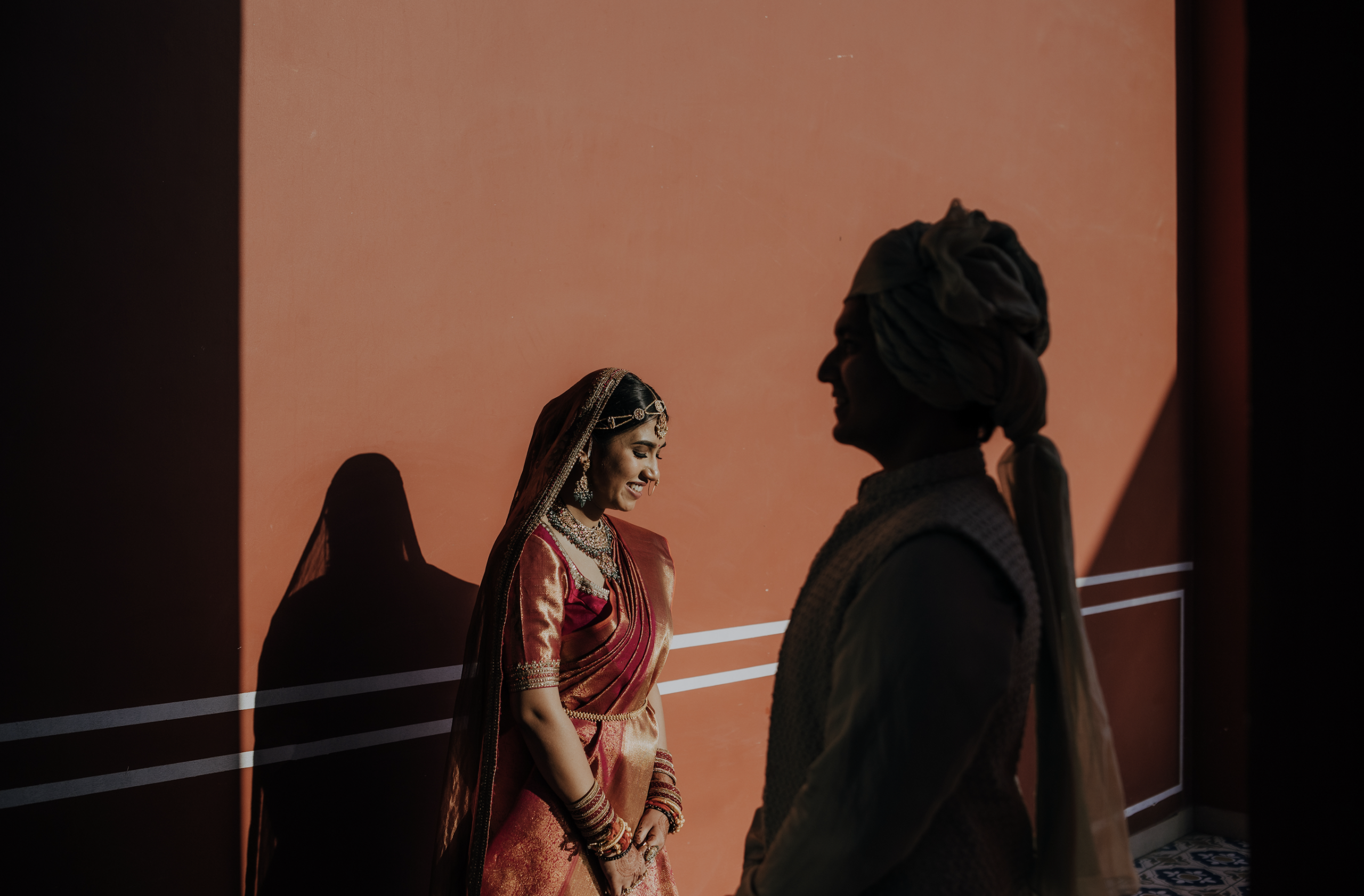 Indian couple getting married