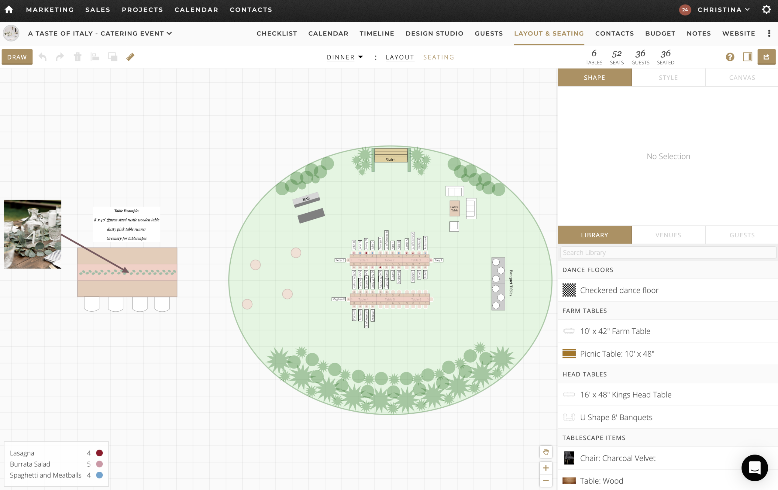 Aisle Planner layout tool