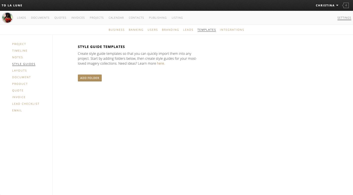 Style Guide Template