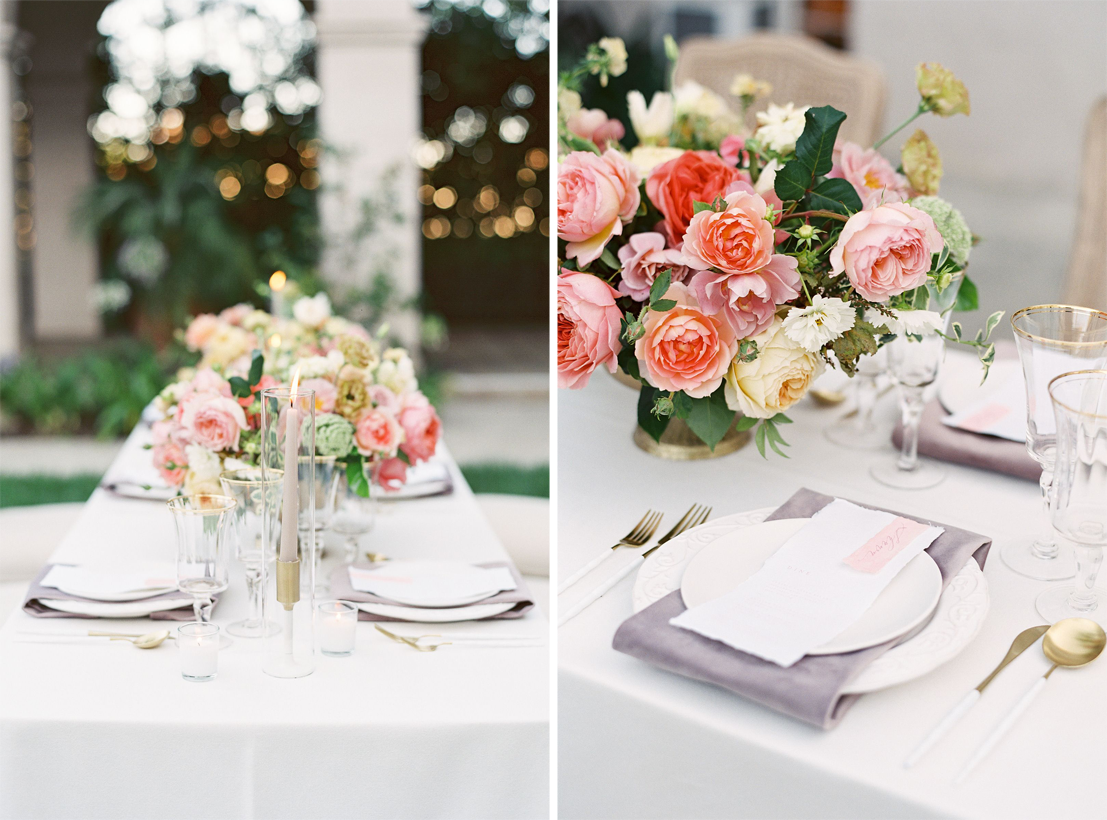 Tablescape and florals