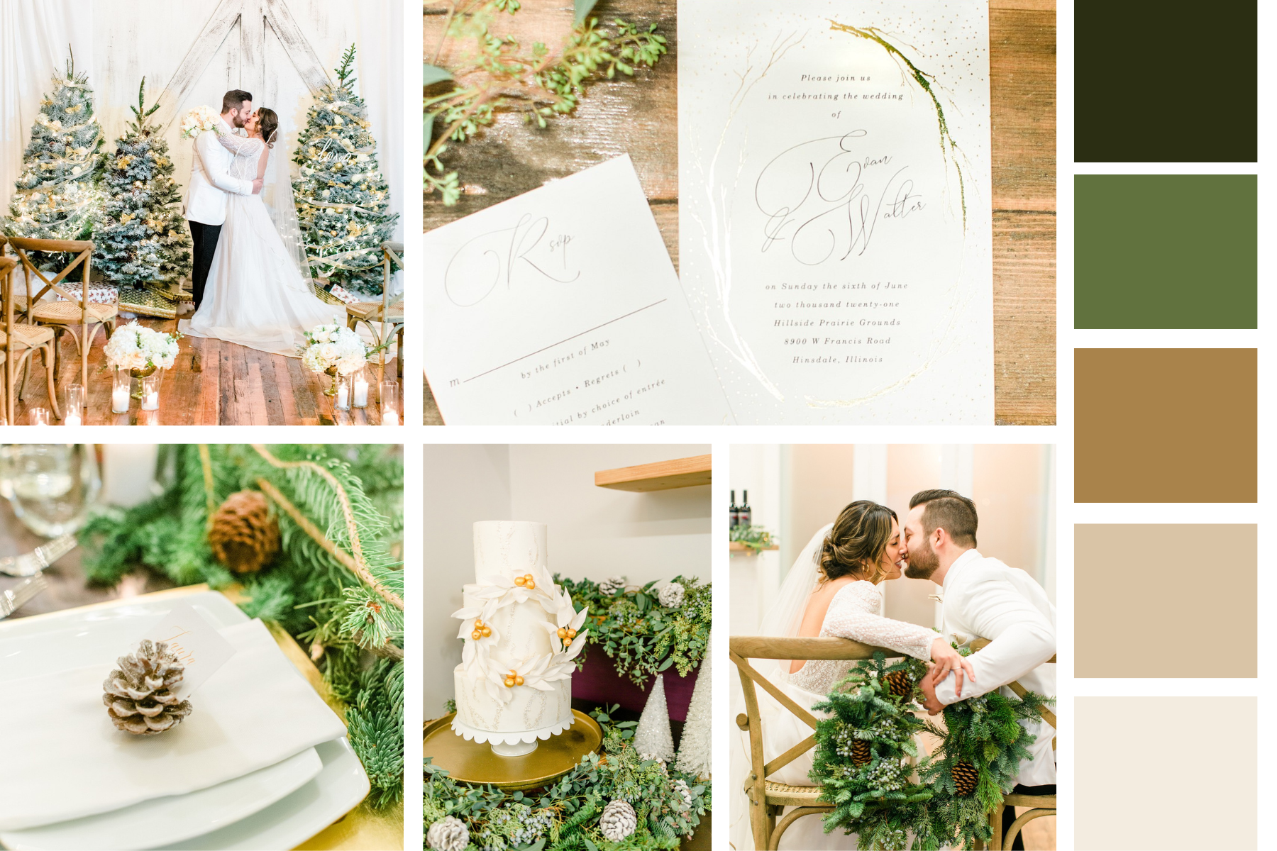 Christmas tree farm colors