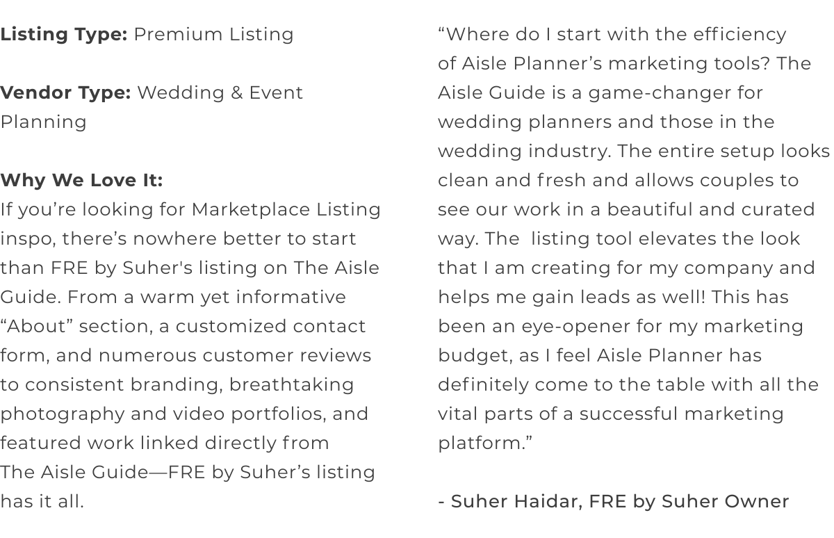 Use-Case from FRE by Suhr