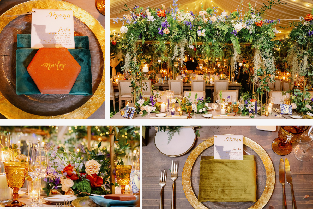 Tablescape and florals