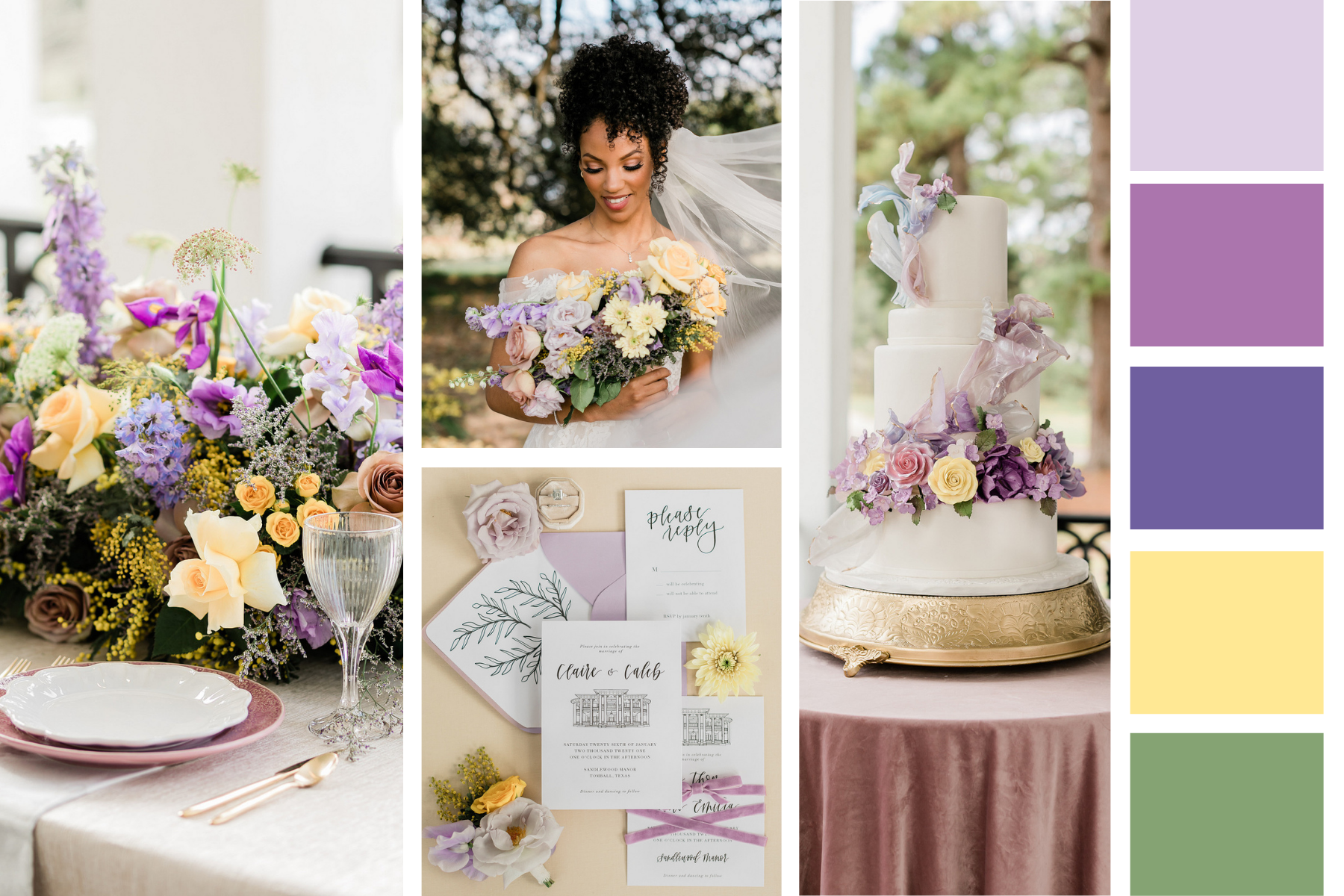 shades of purple and very peri