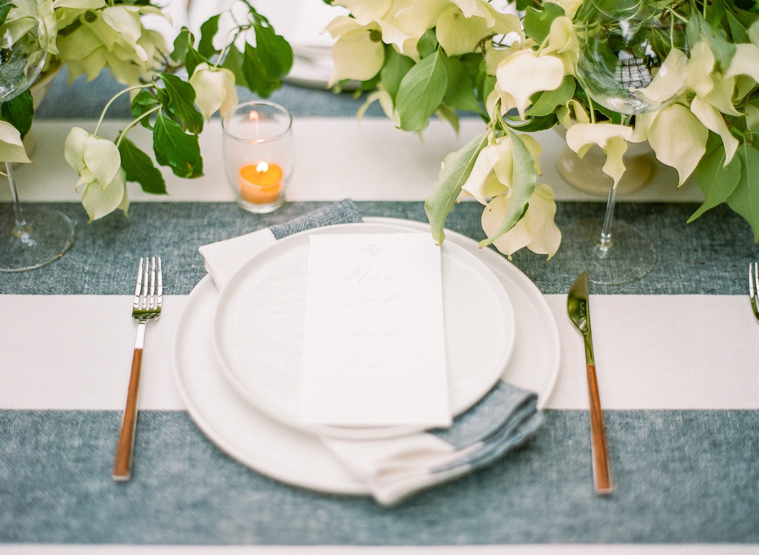 Eco-conscious tablescape