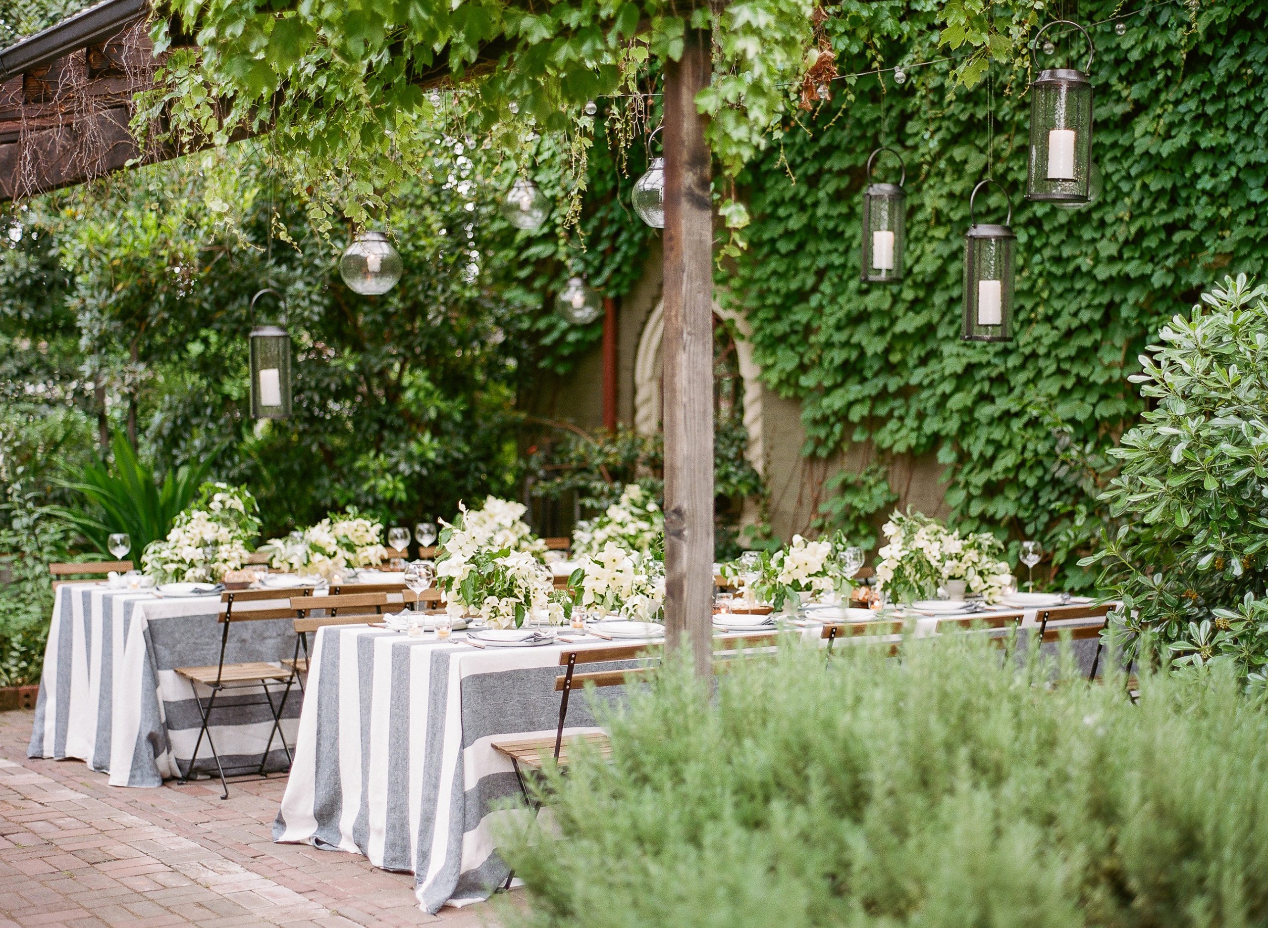 Eco-conscious wedding decor