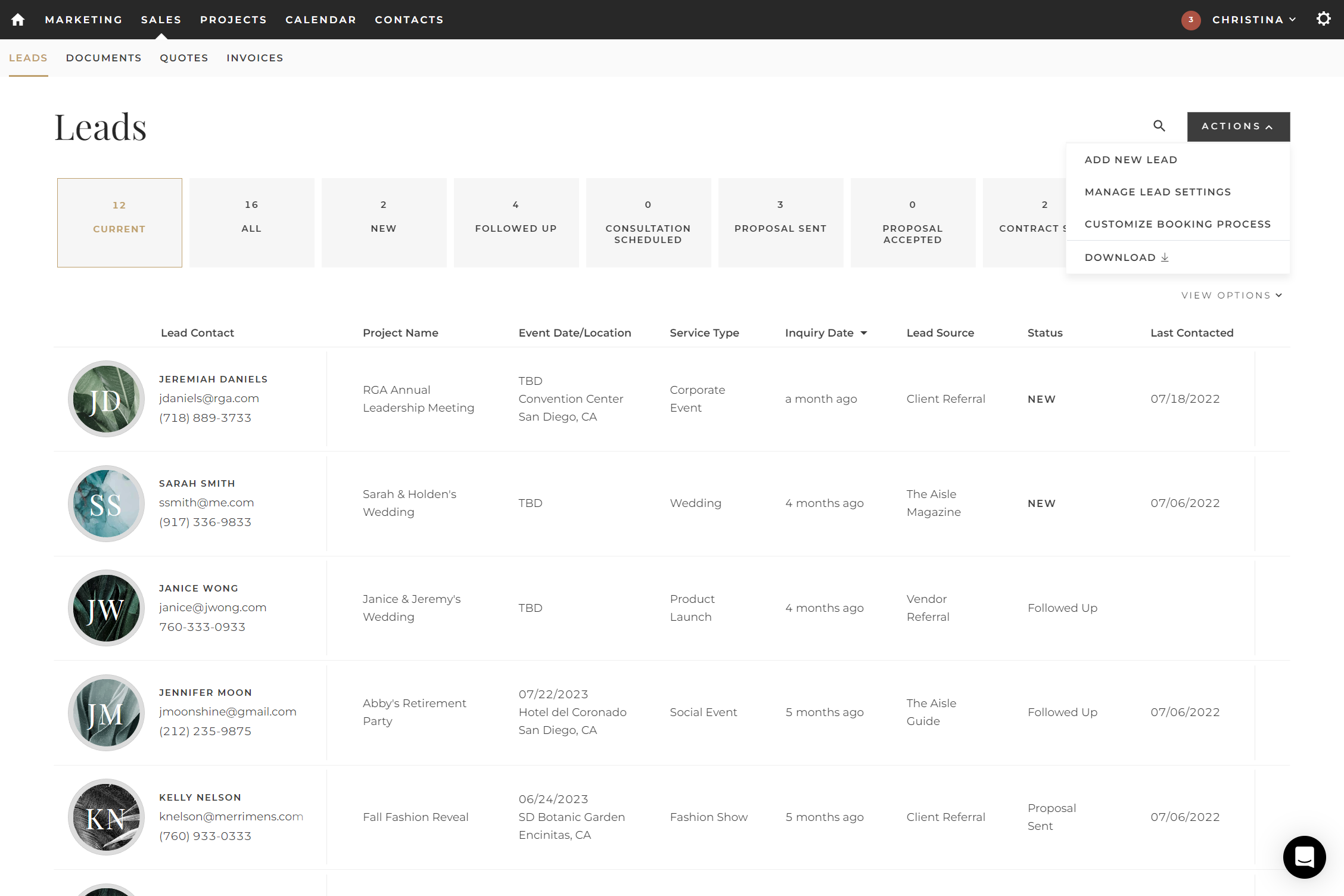 customize booking process modal